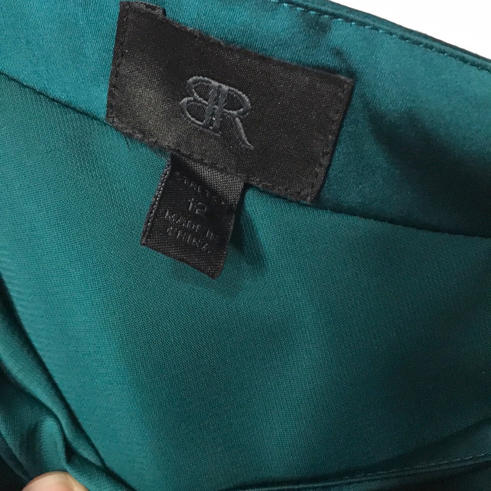 Beautiful teal one shoulder dress - Picture 5 of 5